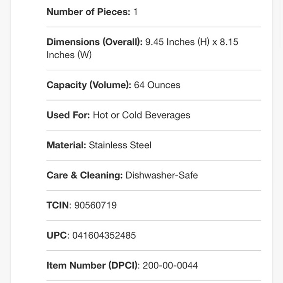 NEW Stanley stay cool 64oz pitcher - Picture 10 of 10